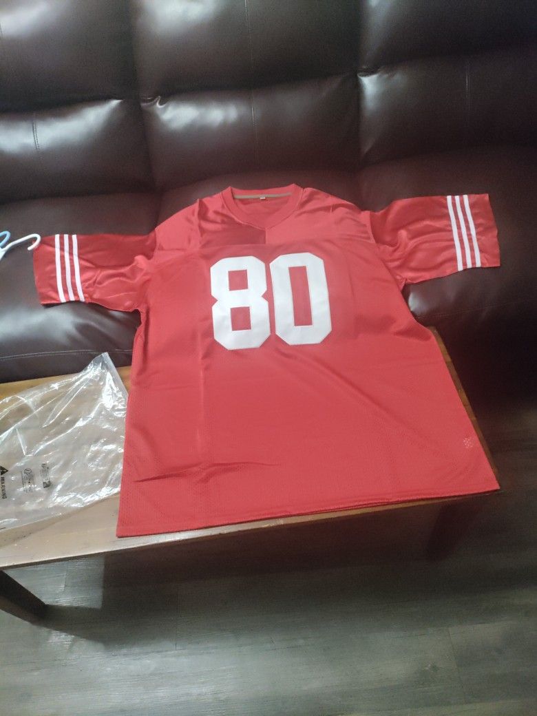 49ers Jerry Rice Jersey Red