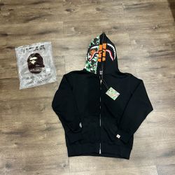 black full zip 