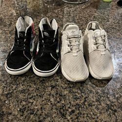 Keen Sandle Addidas And Vans Sneaker Lot Sz 9 Kids