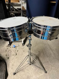 Drum with Evans EC2 Drumhead
