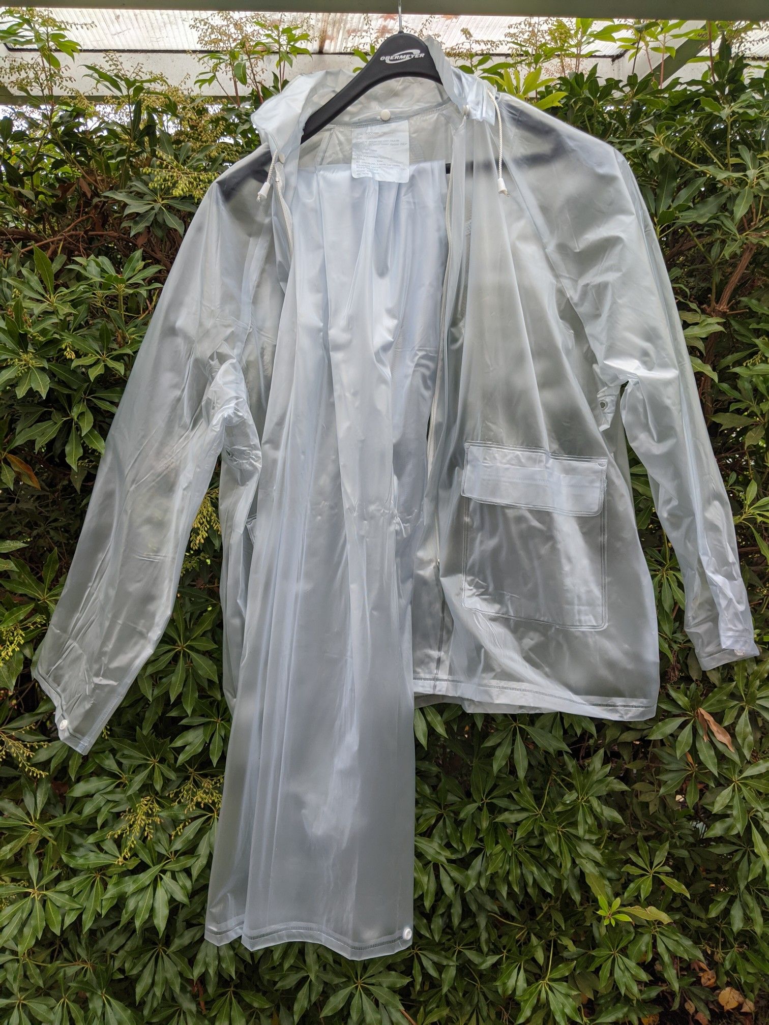 Medium Clear Rain suit
