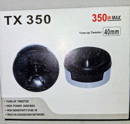 TX Audio 350 Watts Tweeters Brand New In The Box 