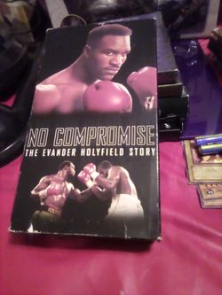 No  Compromise The Ewander  Holyfield Story  VHS  good Condition 