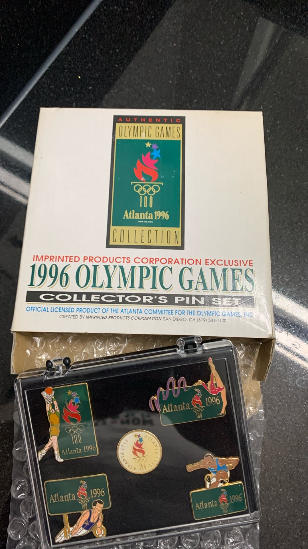 1996 Atlantic Olympic games, collectors, pin set