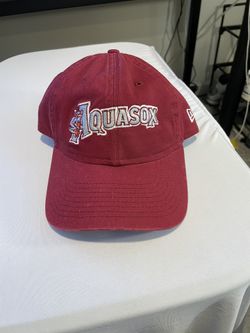 New Era Everett Aquasox Red Adjustable Starpback Hat