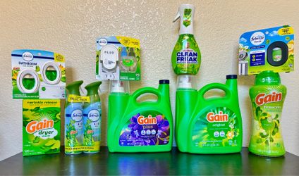 $80 Gain Laundry bundle (1)100 loads (1) 75 loads plus (1) Large scent beads+other items - Temecula