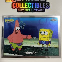 2025 SpongeBob Topps Chrome | “Wumbo” Patrick/Spongebob Card 