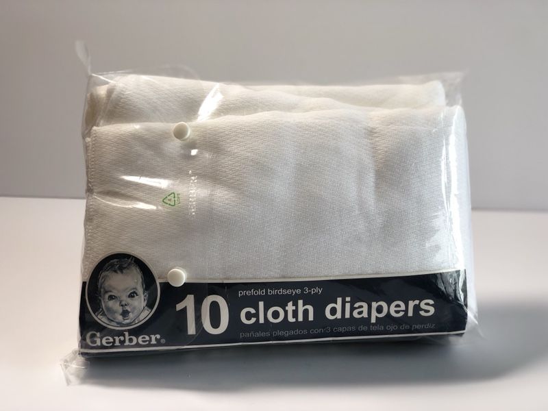 Gerber 10 cloth diapers
