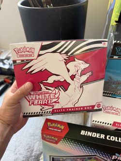 Black Bolt And White Flare ETB Pokemon TCG 