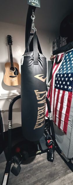Everlast Punching Bag with Speed Bag