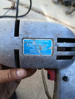 Variable Speed Drill