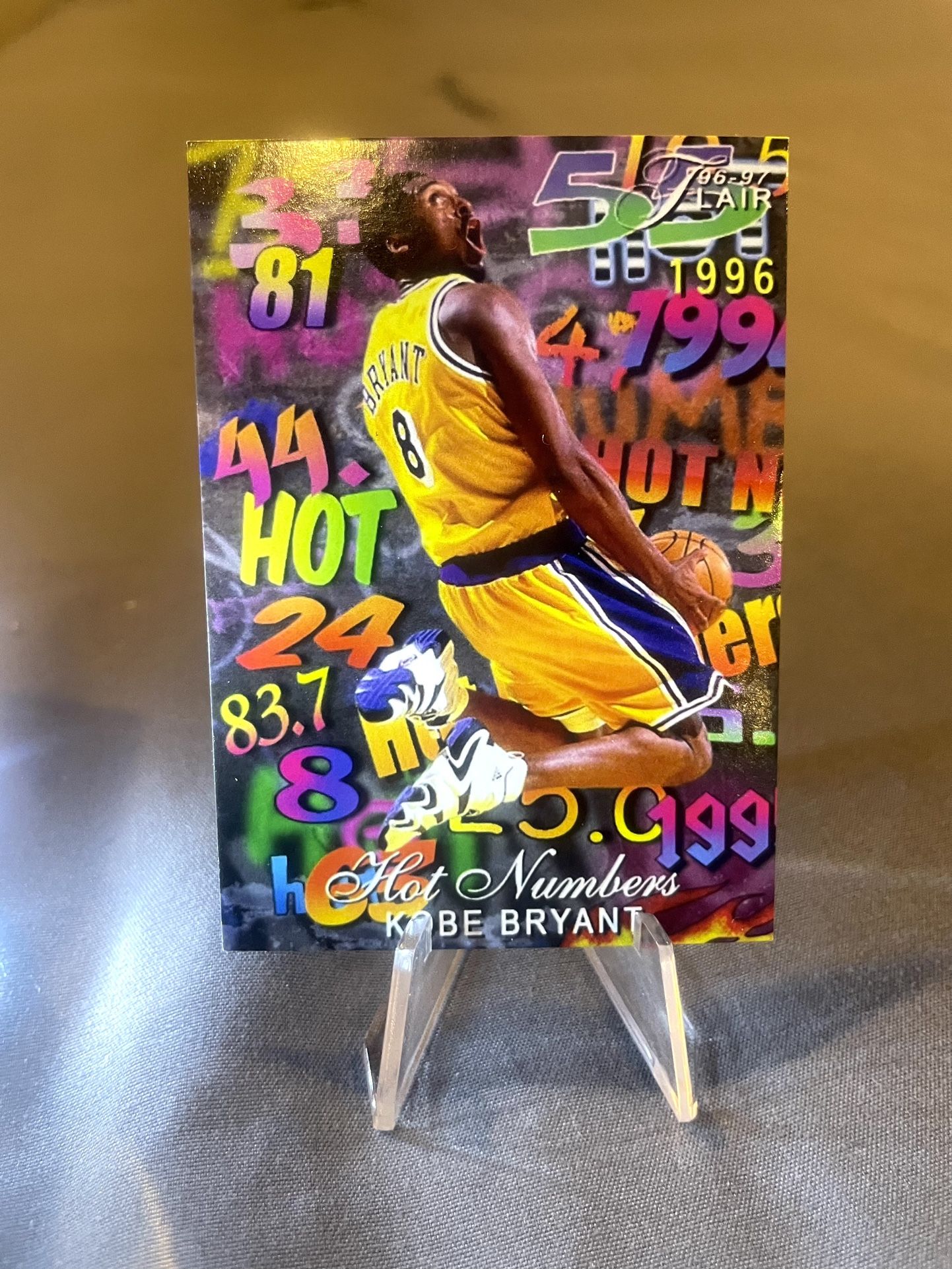 🔥🔥KOBE HOT NUMBERS CARD🏀🏀