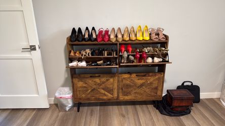 Heels and Shoe Rack