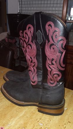 Ferrini pink boots