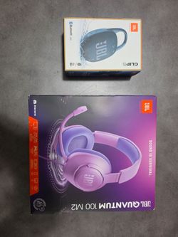 JBL SPEAKER AND HEADPHONES BRAND NEW