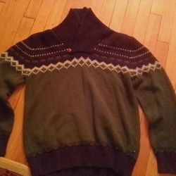 L Oversized Vintage Nautica Men's sweater 