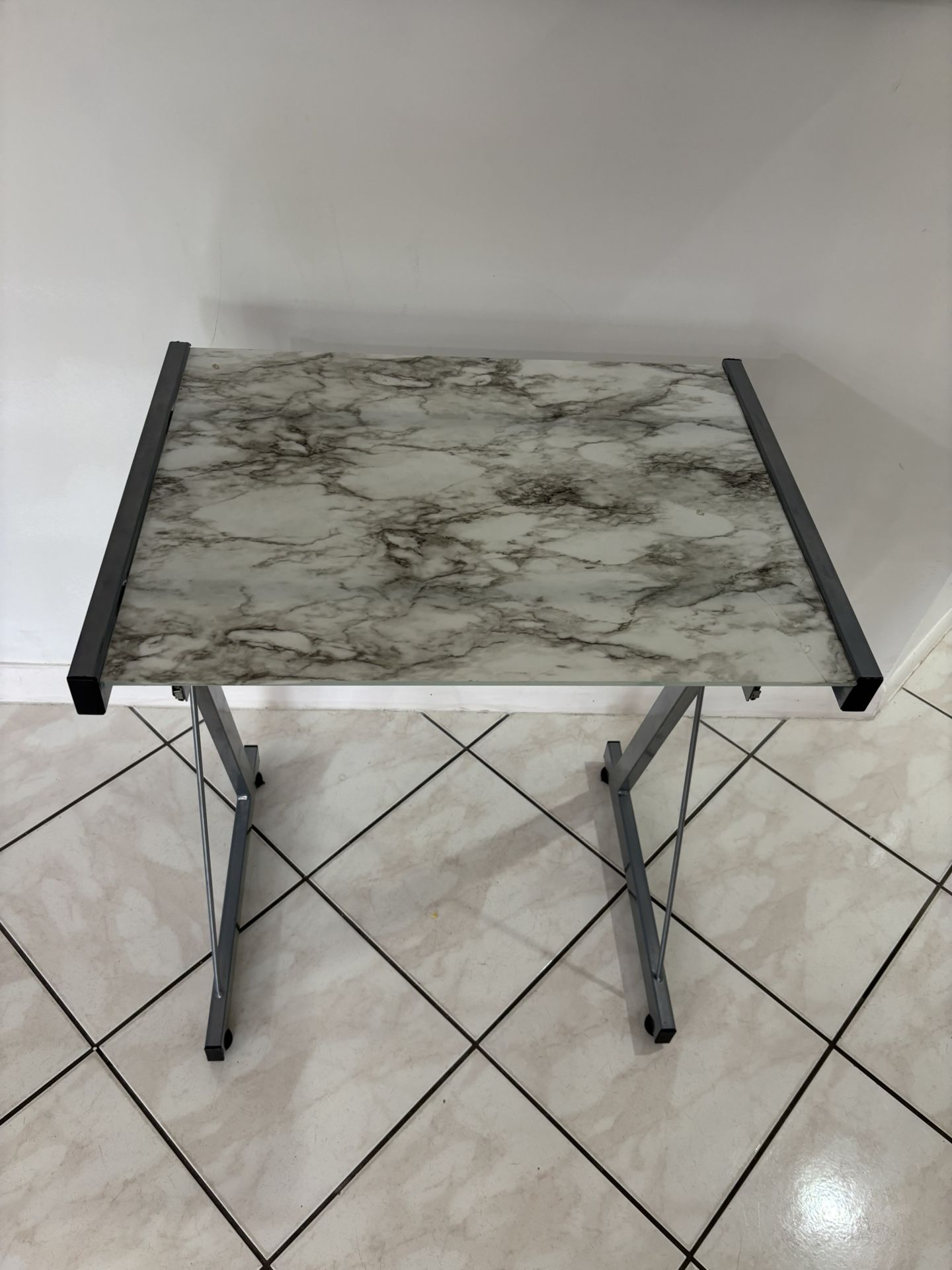 Small Desk Sturdy For Office Study  Laptop Desk