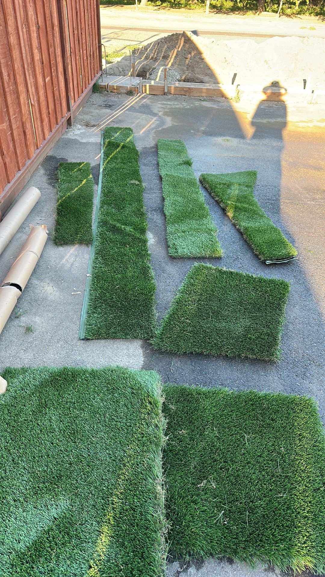 Bluegrass supreme. Turf strips