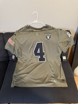 Brand New With Tag Carr Raiders Jersey