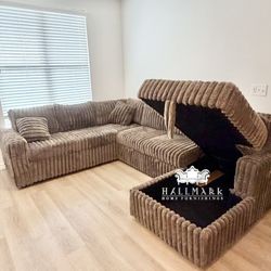 New Fluffy Sleeper Sectionals 