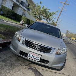 Honda, Accord, grey sedan