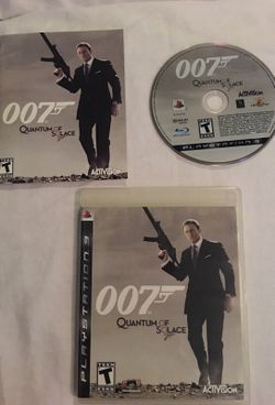007 QUANTUM OF SOLACE PS3 game