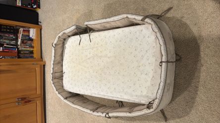 Crib mattress with protective side padding