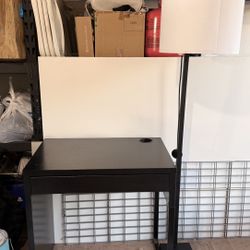 Desk And Lamp
