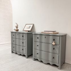 Restored French Provincial Nightstand Set