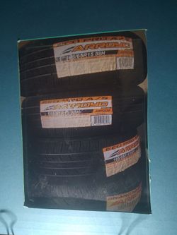 TIRE  185 65 15 each installed ELMOFLES