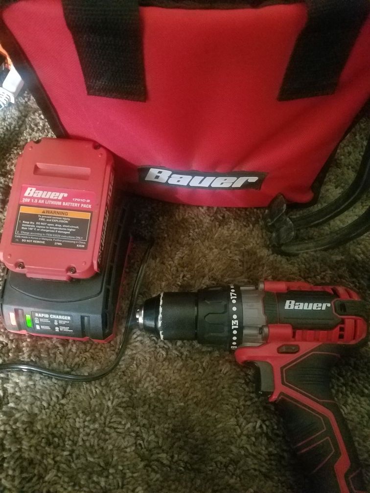 Bauer electric drill