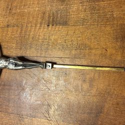 Bronze Gold Plated Crucifix 10” 