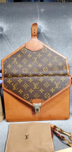Louis Vuitton Ultra Rare Vintage Monogram Sac Biface Crossbody Flap 20lz34z