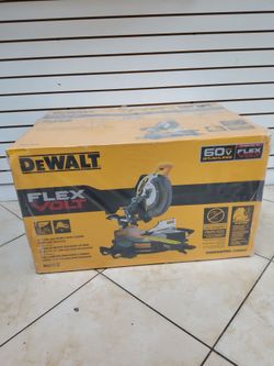 DEWALT 60v 12" Cordless Sliding Miter Saw DCS781B BRAND NEW