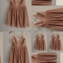 Vestido Brilloso  De Fiesta