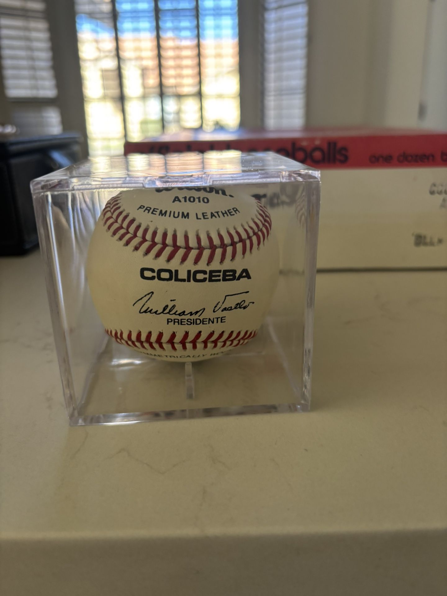 Wilson COLICEBA A1010 Series Baseball From 1978 In Perfect Condition!