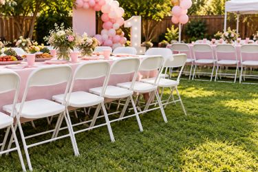 folding chairs       sillas