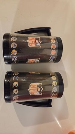 Pair of Vintage NFL Mugs