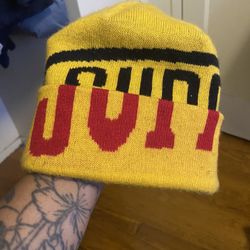 Supreme New Era 2-Tone Logo Beanie