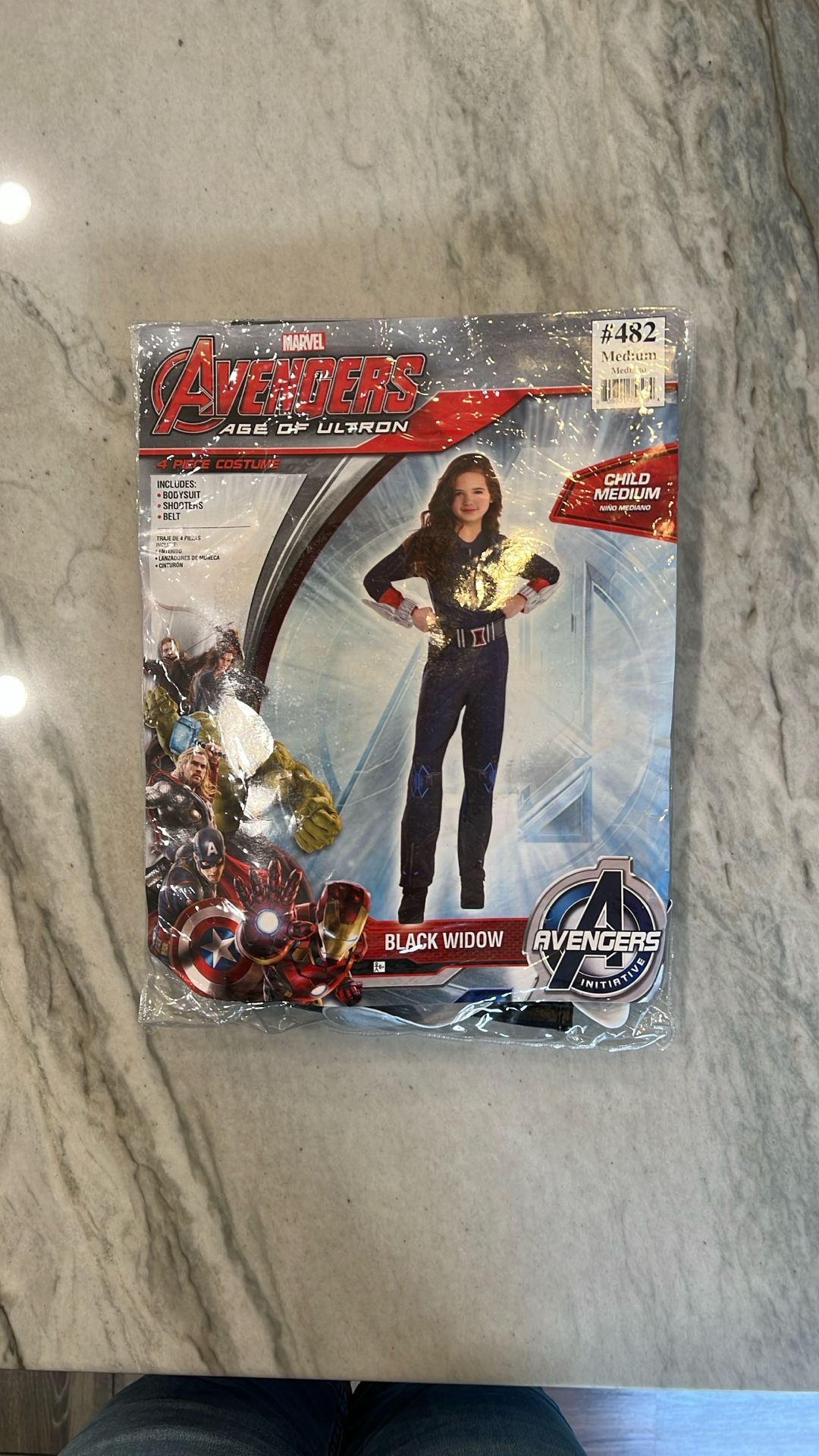 Black Widow Avengers  Child medium