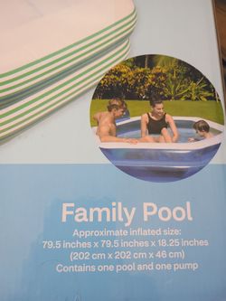 Family. Pool new.