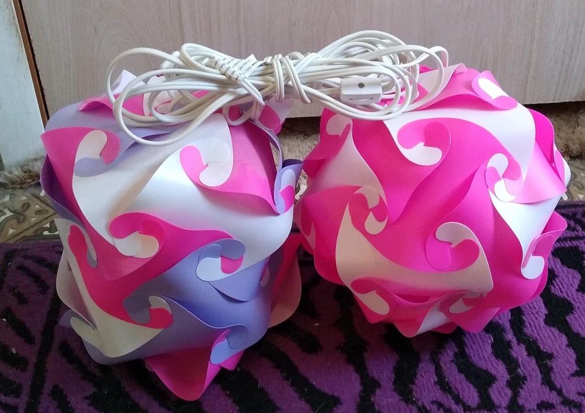 Very Pretty 😍 Colored Puzzle Lights!