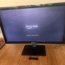 Samsung 40" LCD HDTV With Amazon FireStick