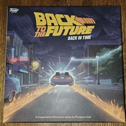 Back to the Future: Back in Time board game, sealed in box