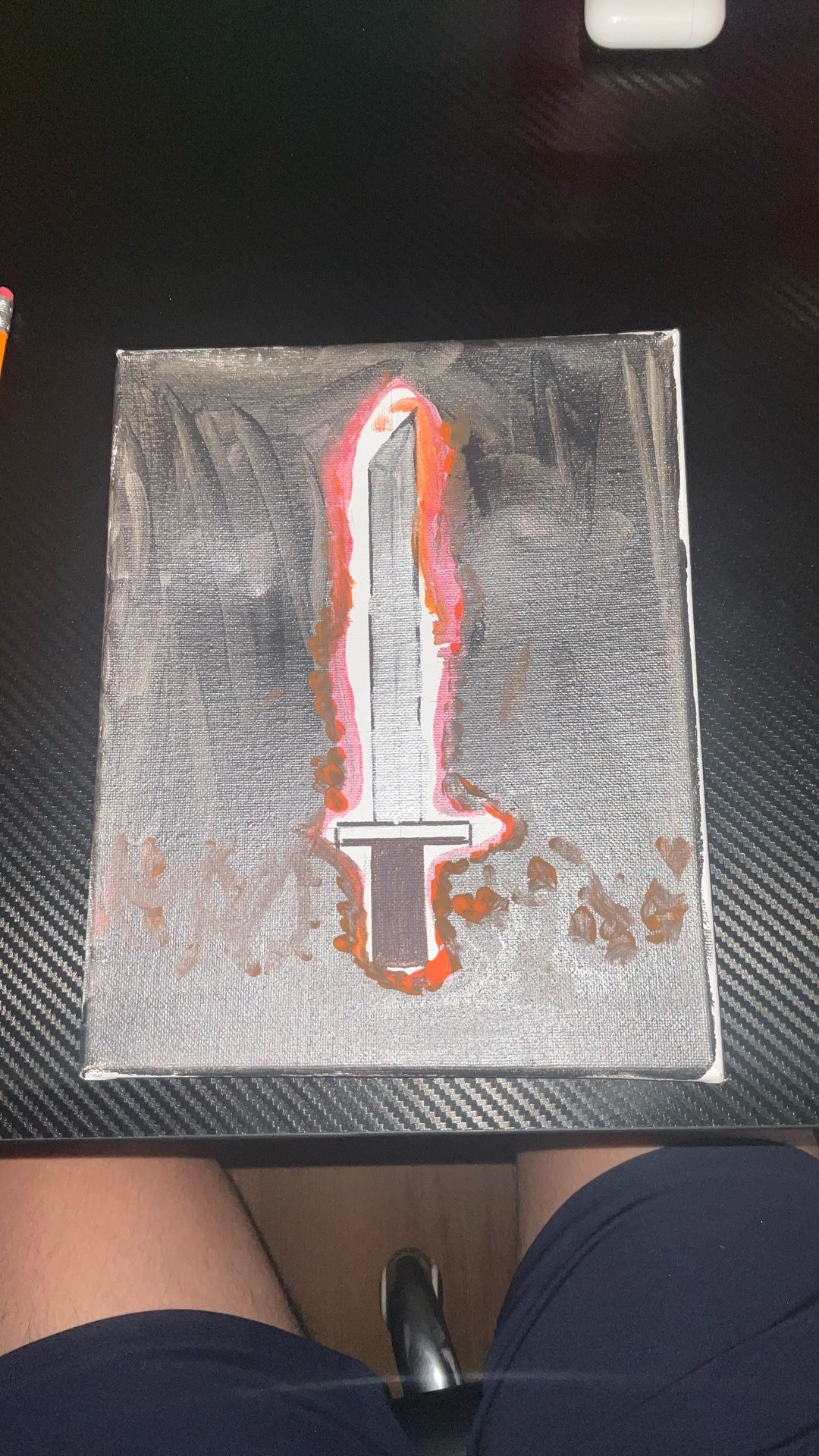 My Art Of A Flaming Sword 