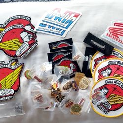 All Honda Gold Wing Aficionados - FREE Swagg - Buttons, Pins, Patches etc.
