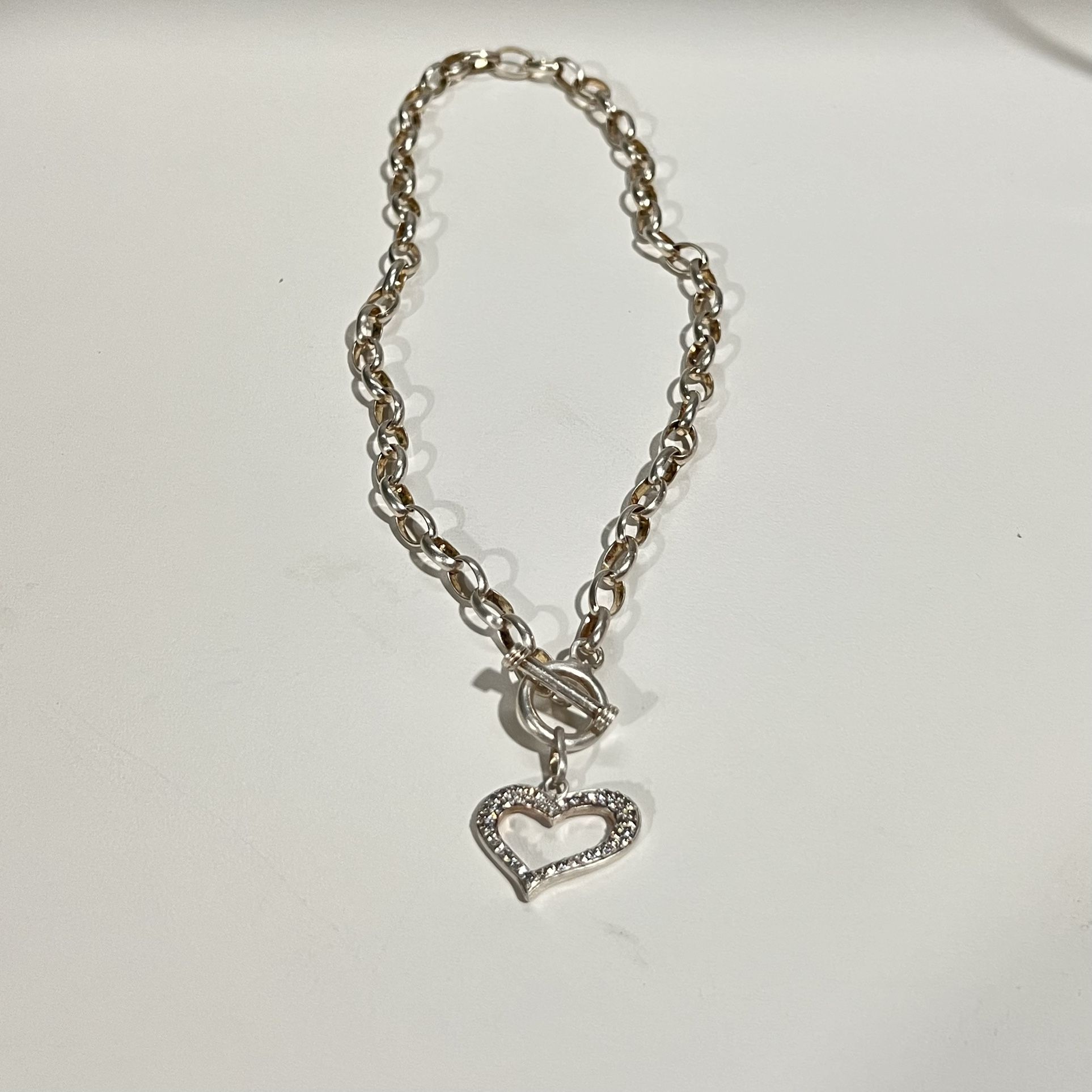 925 Heart Necklace Heart Necklace