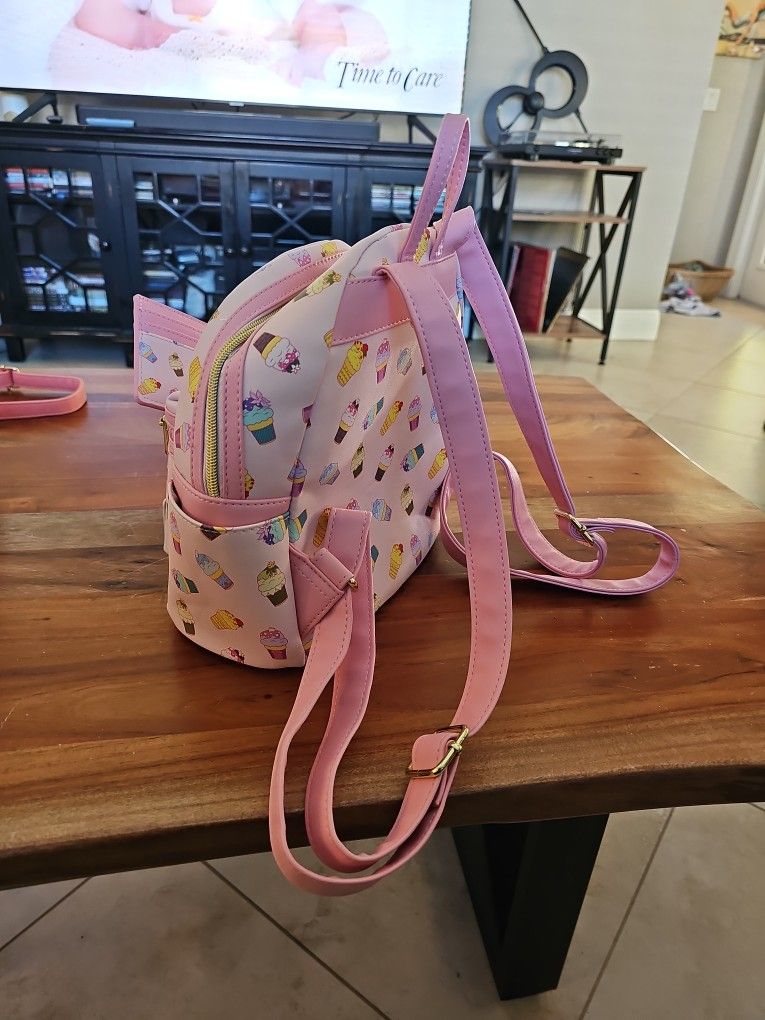 Disney Loungefly Bag And Small Clutch