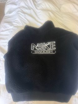 Nike swoosh Sherpa jacket