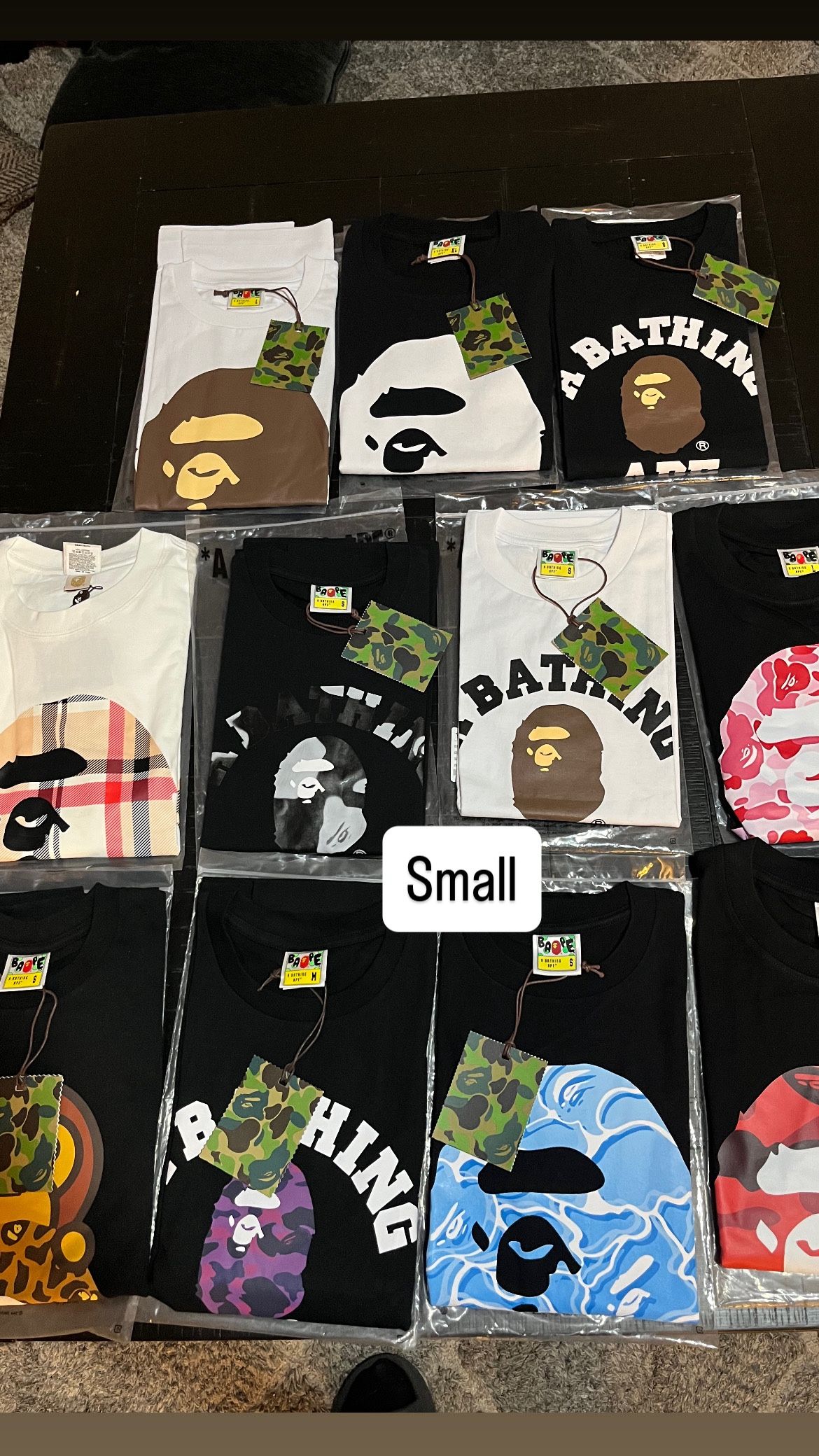 Small Bape Ask for Bulk
